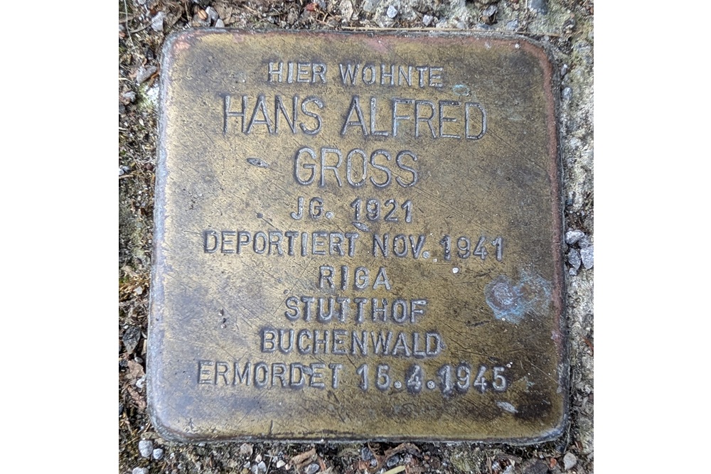 Stolperstein Wilhelm-Blos-Straße 25 #1