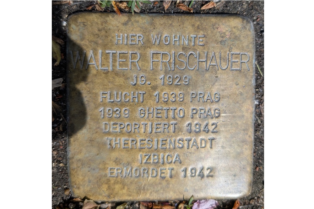 Stumbling Stones Asperger Straße 34 #5