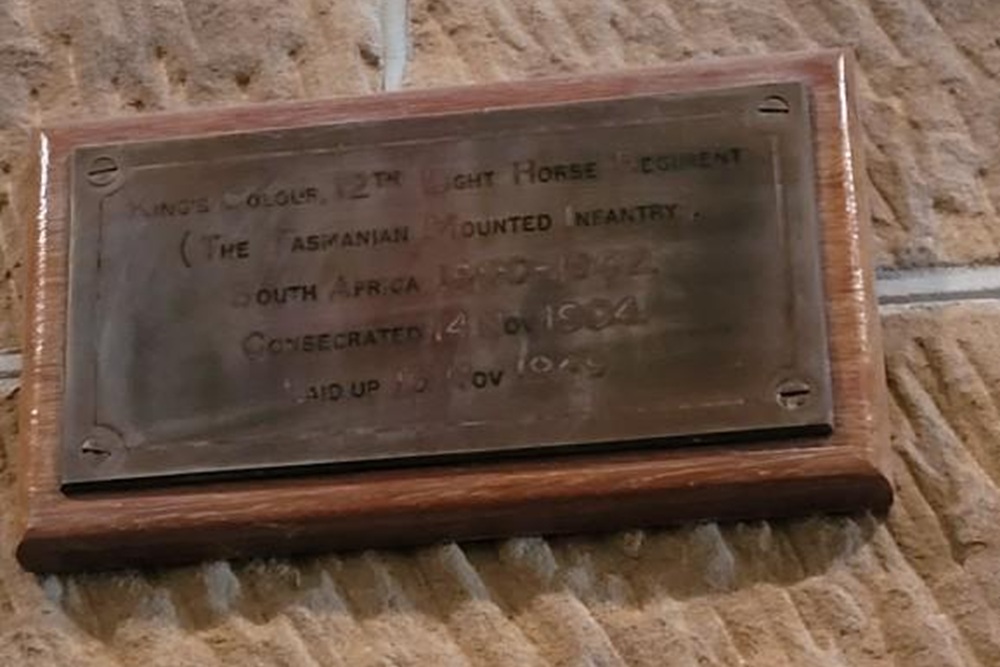 Regimental Standards, St David's Cathedral #5
