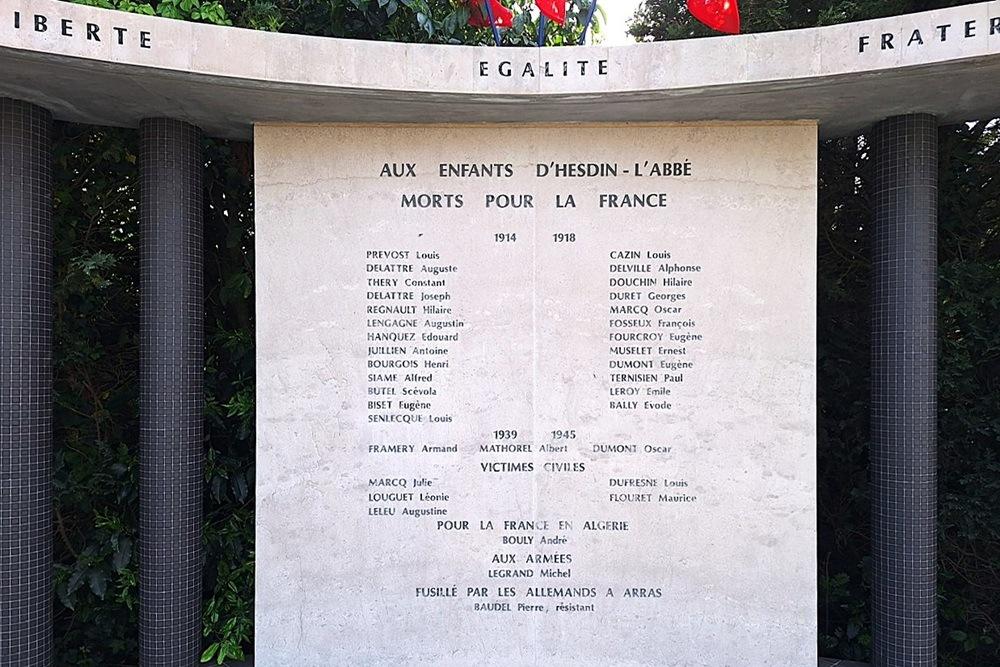 War Memorial Hesdin-l’Abbé  #4