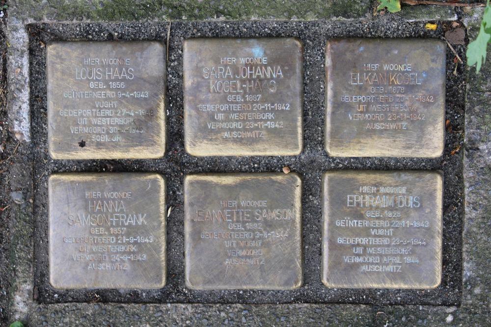 Stolpersteine Teteringenstraat 8 #1
