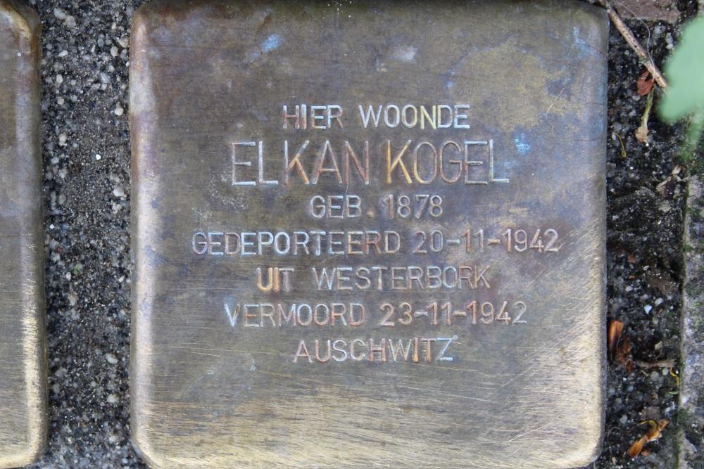 Stolpersteine Teteringenstraat 8 #4