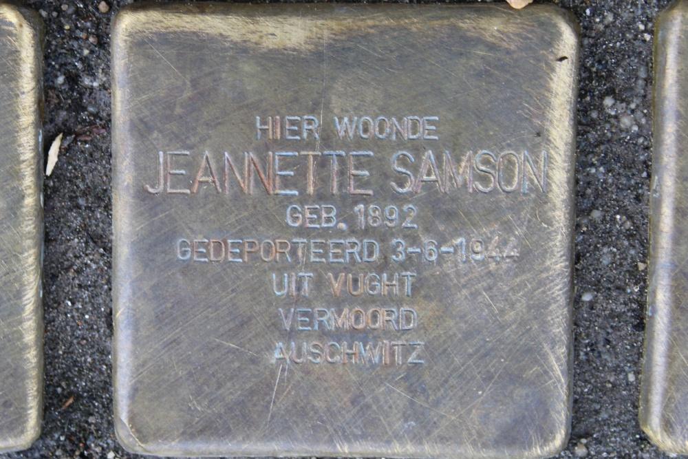 Stolpersteine Teteringenstraat 8 #6