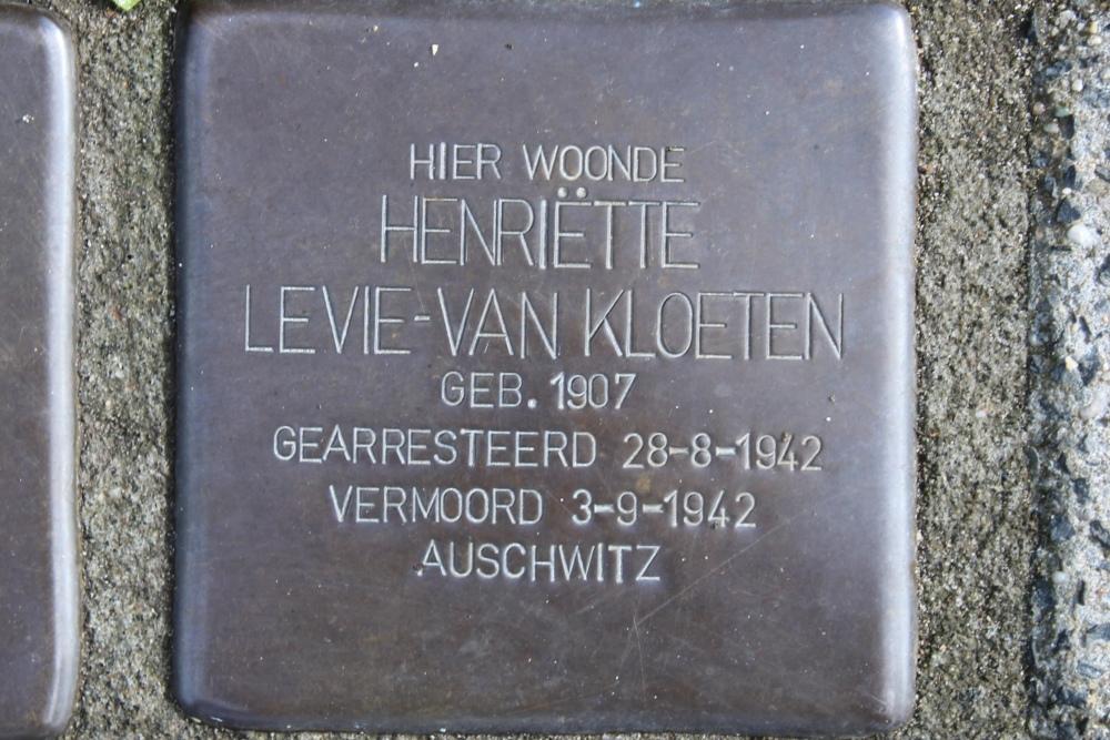Stolpersteine Merelstraat 29 #3