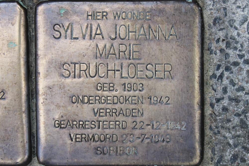 Stumbling Stones Willem III Laan 32 #3