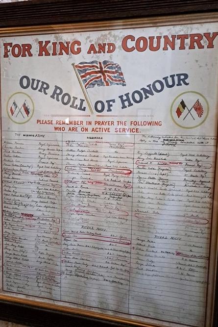 Roll of Honour St. Peter Church #5