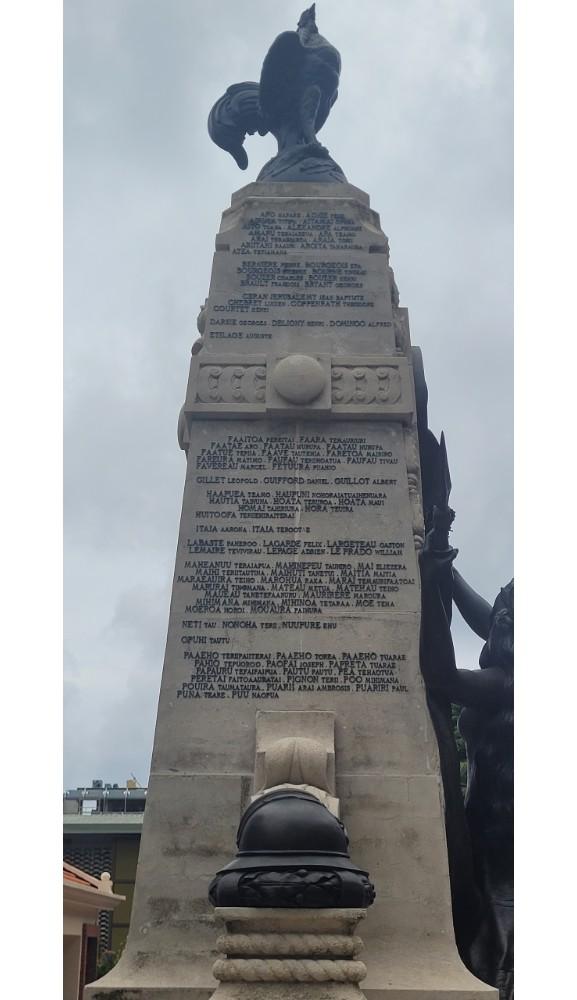 Oorlogsmonument Papeete #3