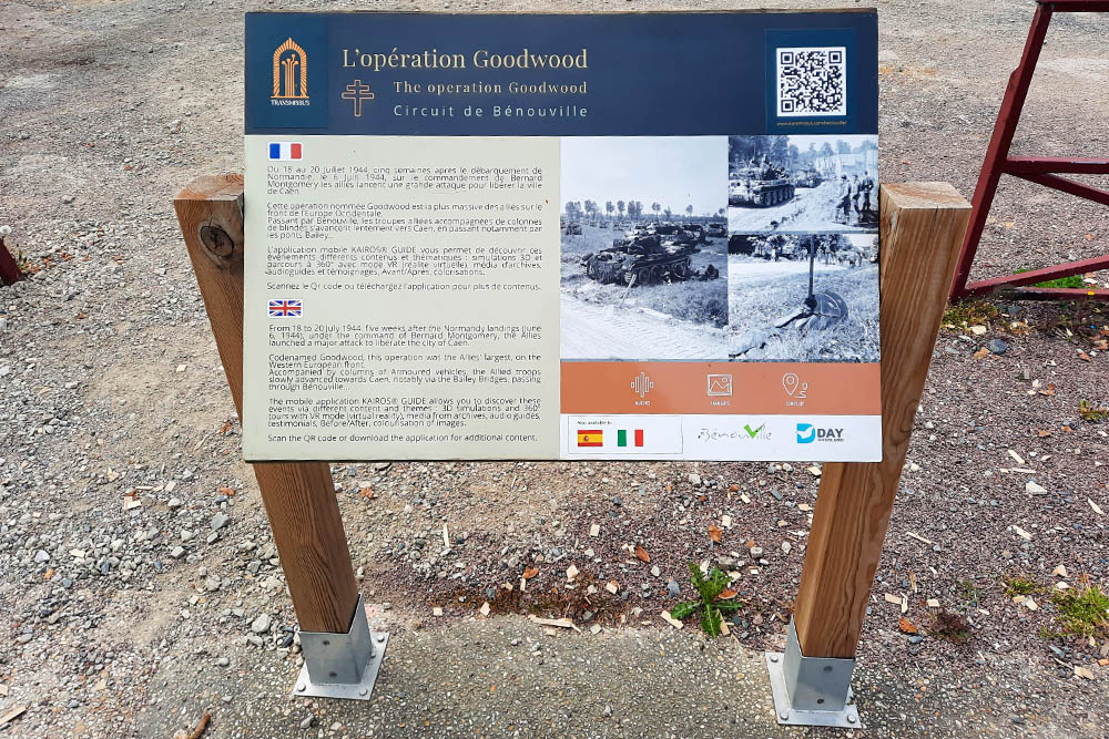 Informatiebord Operatie Goodwood