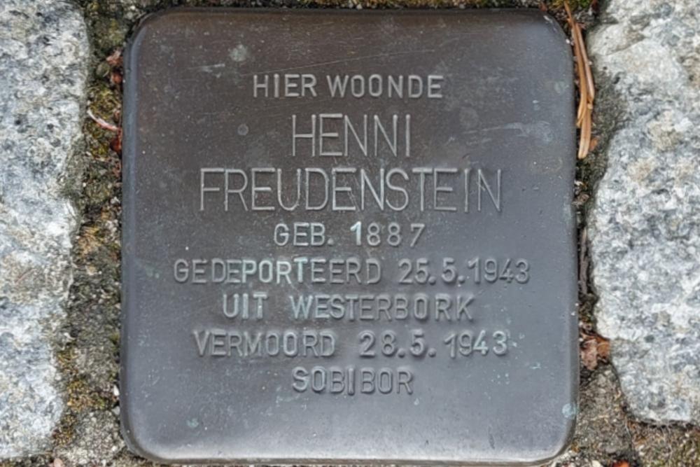 Stumbling Stone Graaf Florisweg 15 #2