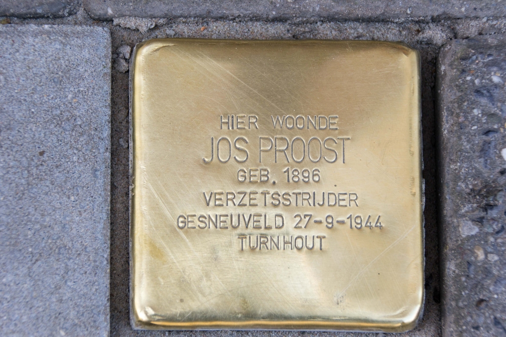 Stumbling stone resistance fighter Jos Proost Turnhout #1