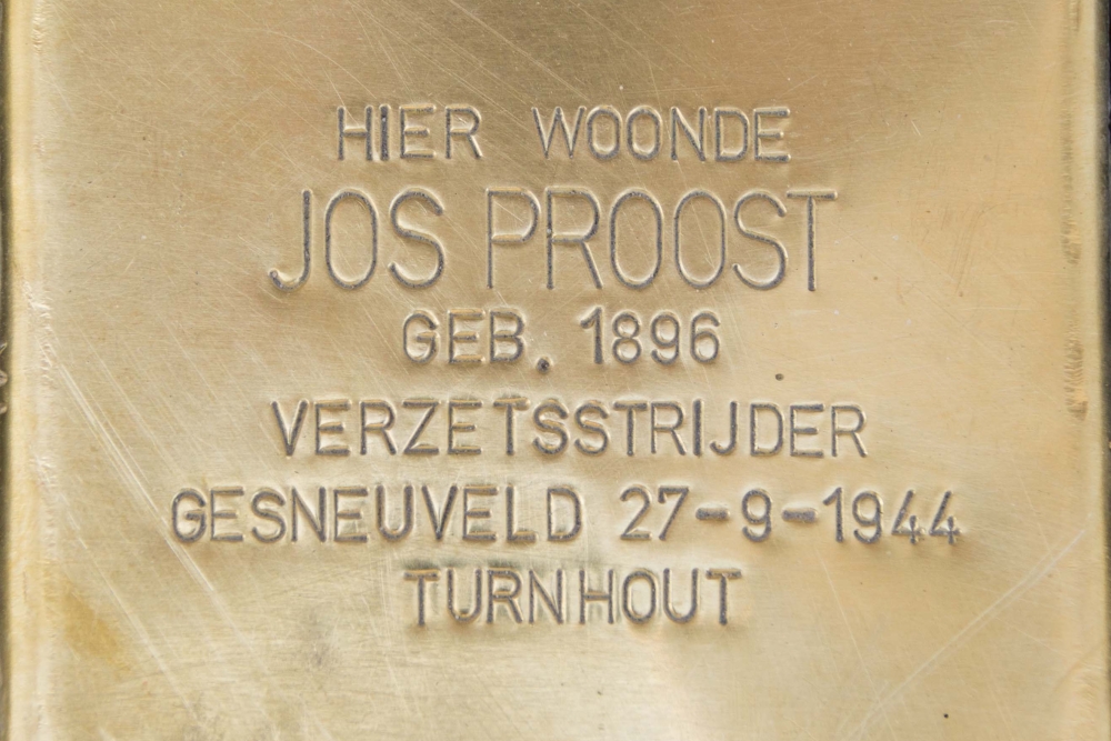 Stumbling stone resistance fighter Jos Proost Turnhout #2