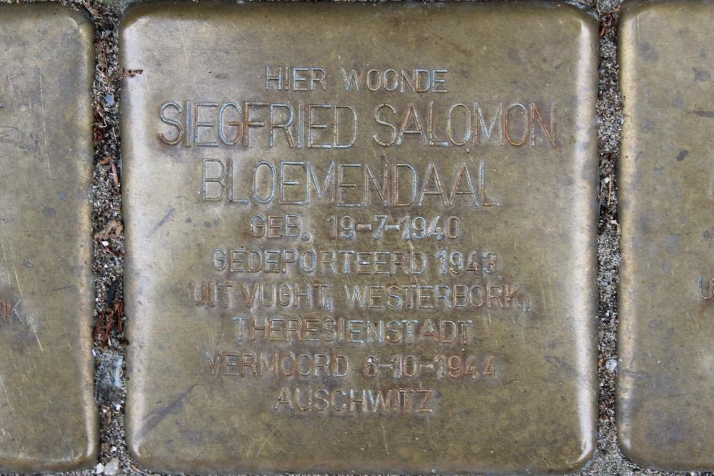 Stolpersteine Zwetstraat 33 #3