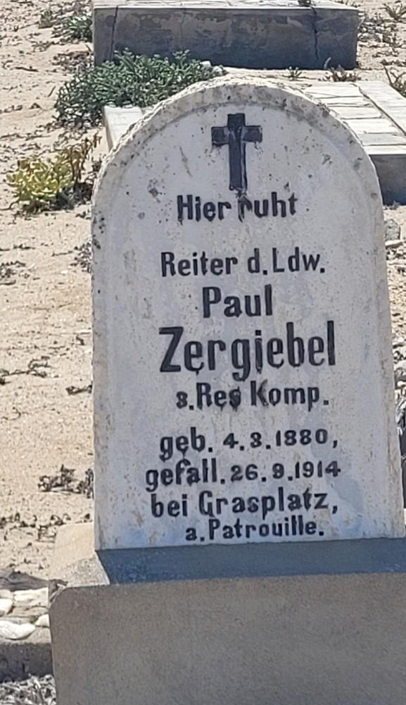 German War Graves Luderitz Municipal Cemetery #4
