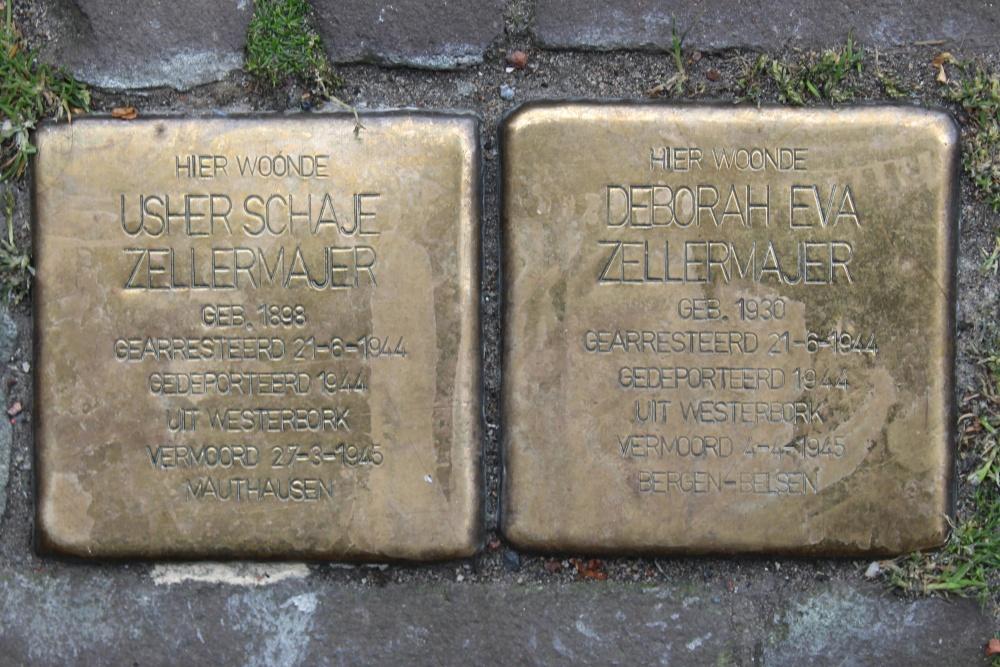 Stolpersteine Rijnstraat 5-8
