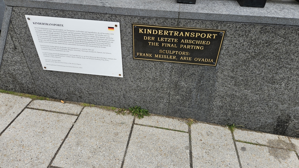 Monument Kindertransporten Hamburg #4