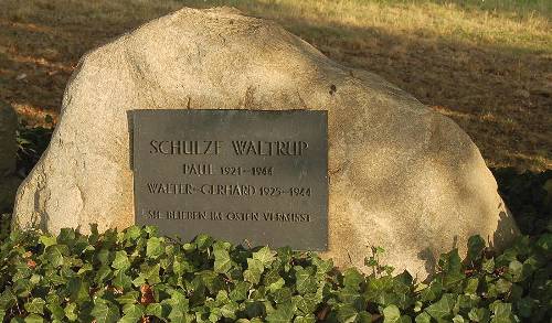 Remembrance Stone Paul and Walter-Gerhard Schulze-Waltrup #1