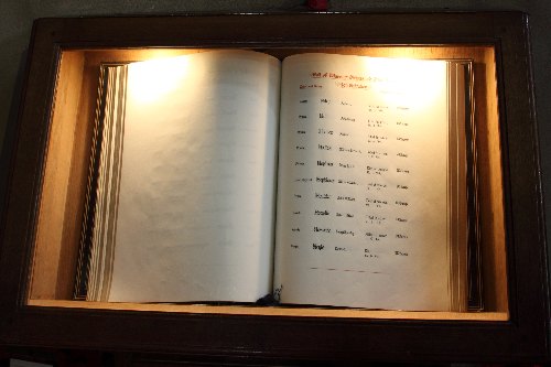 Herdenkingskapel Militairen en Namenboek Slachtoffers Lincoln Cathedral #4