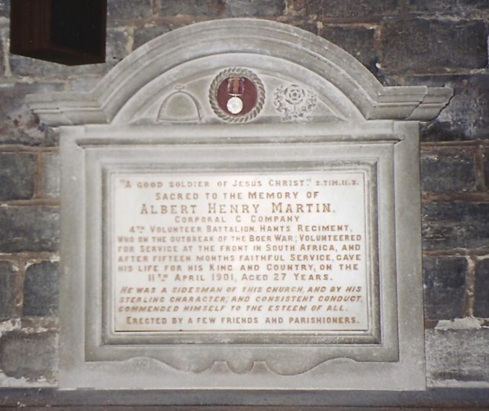 Memorial Albert Henry Martin #1