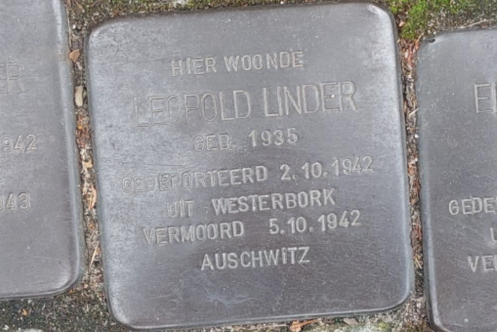 Stolpersteine Hertzogstraat 3 #4