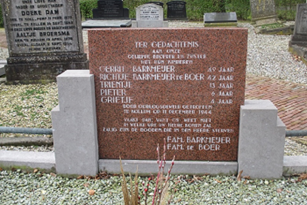 Dutch War Graves Municipal Cemetery Kollum #3
