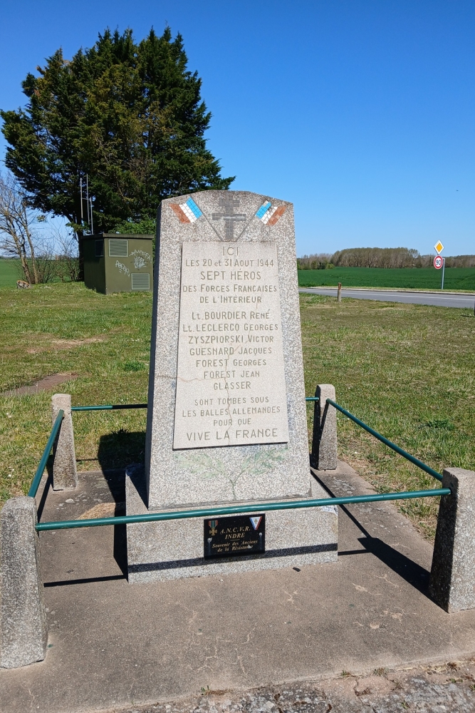 Memorial to fallen Resistance Fighters Ambrault #2