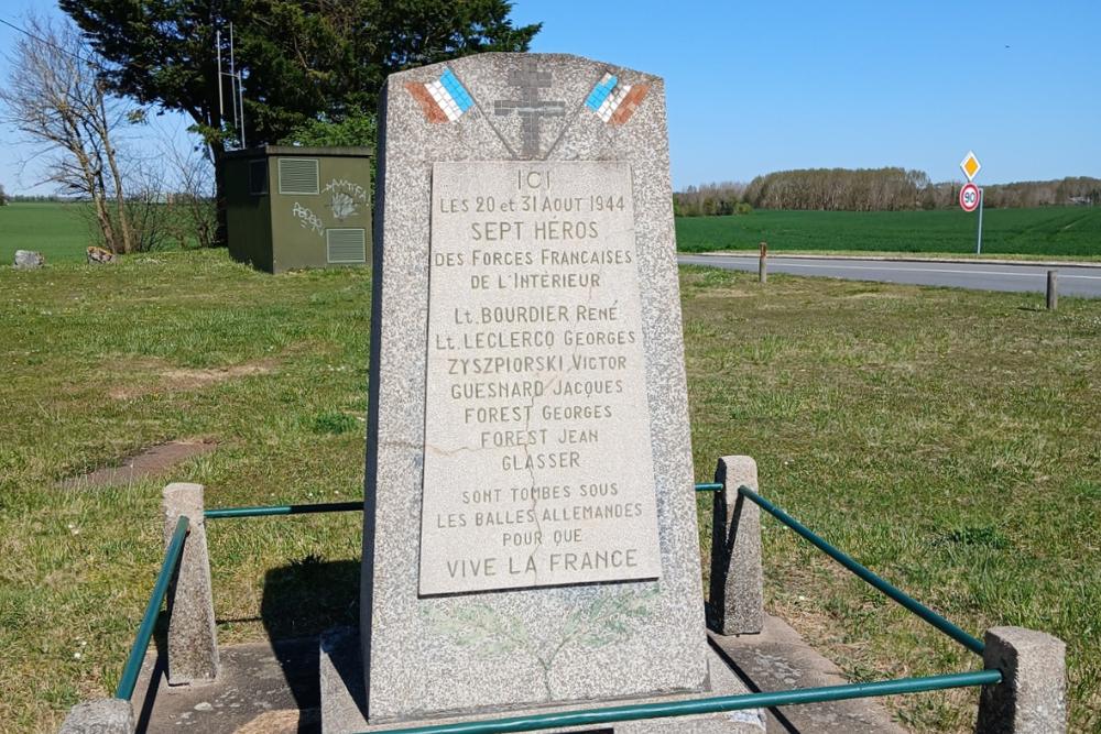 Memorial to fallen Resistance Fighters Ambrault #1