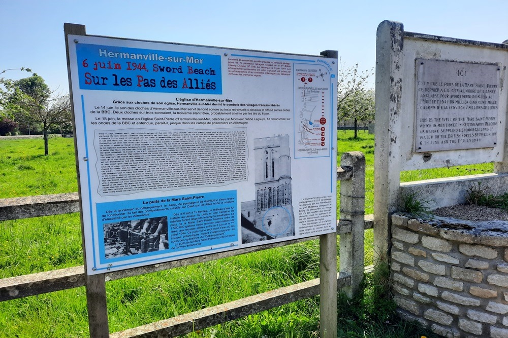 Memorial Well Mare Saint-Pierre Hermanville-sur-Mer #3
