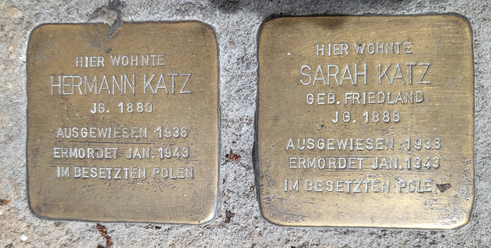Stumbling Stones Mörikestraße 14