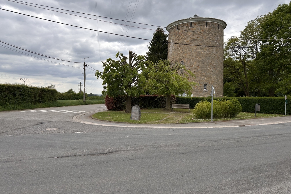 Memorial stone 50th aniversery Liberation of Neupré #2