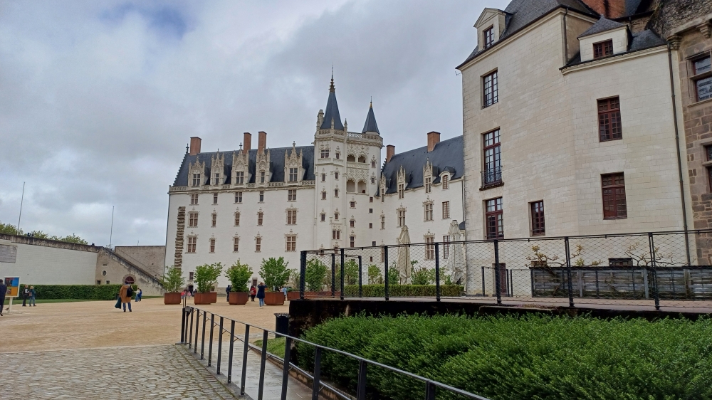 Bunker binnenplaats Chateau des Ducs Nantes #2