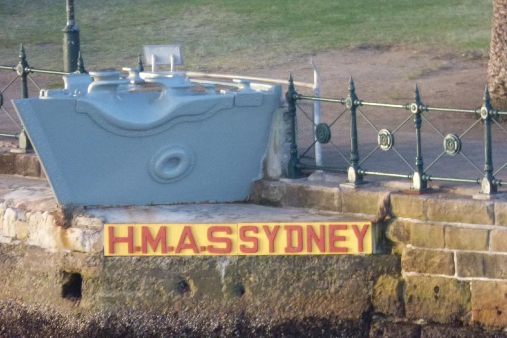 War Memorial Bow HMAS Sydney #3
