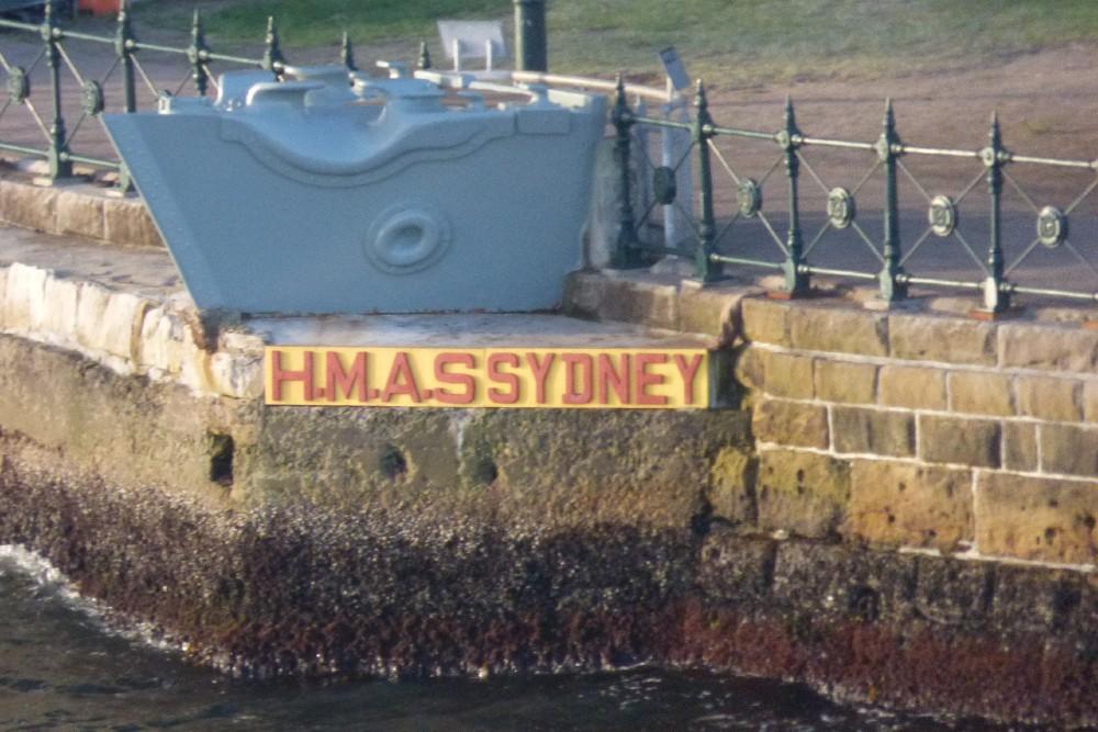 War Memorial Bow HMAS Sydney #4