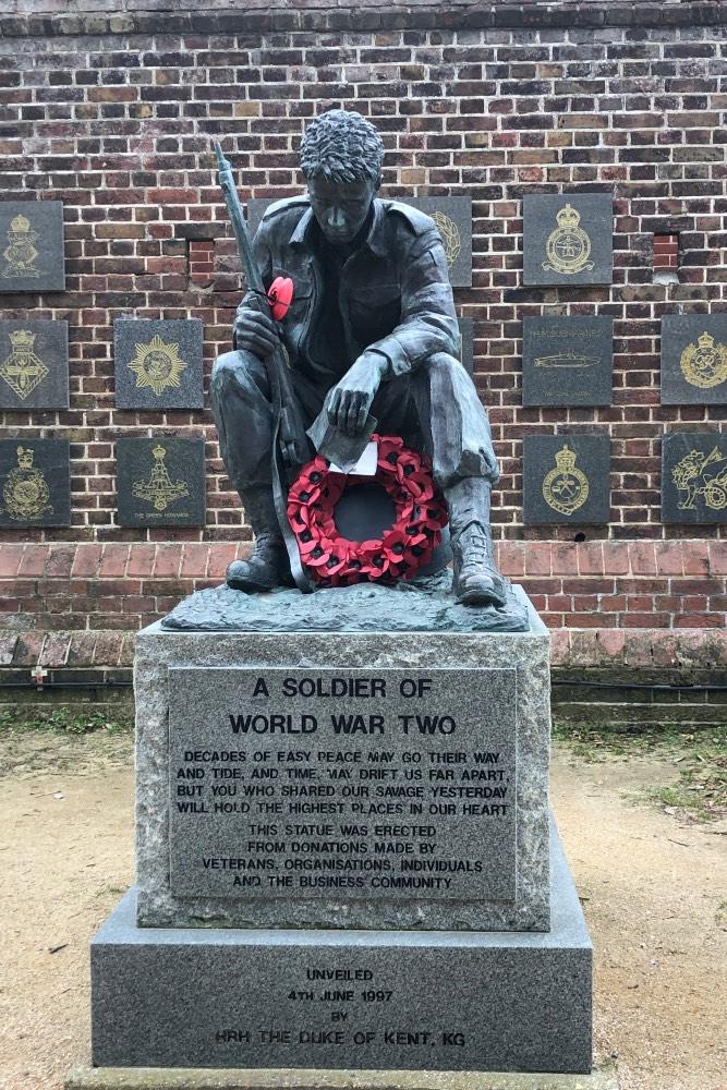 Monument Soldaat WO2 Portsmouth
