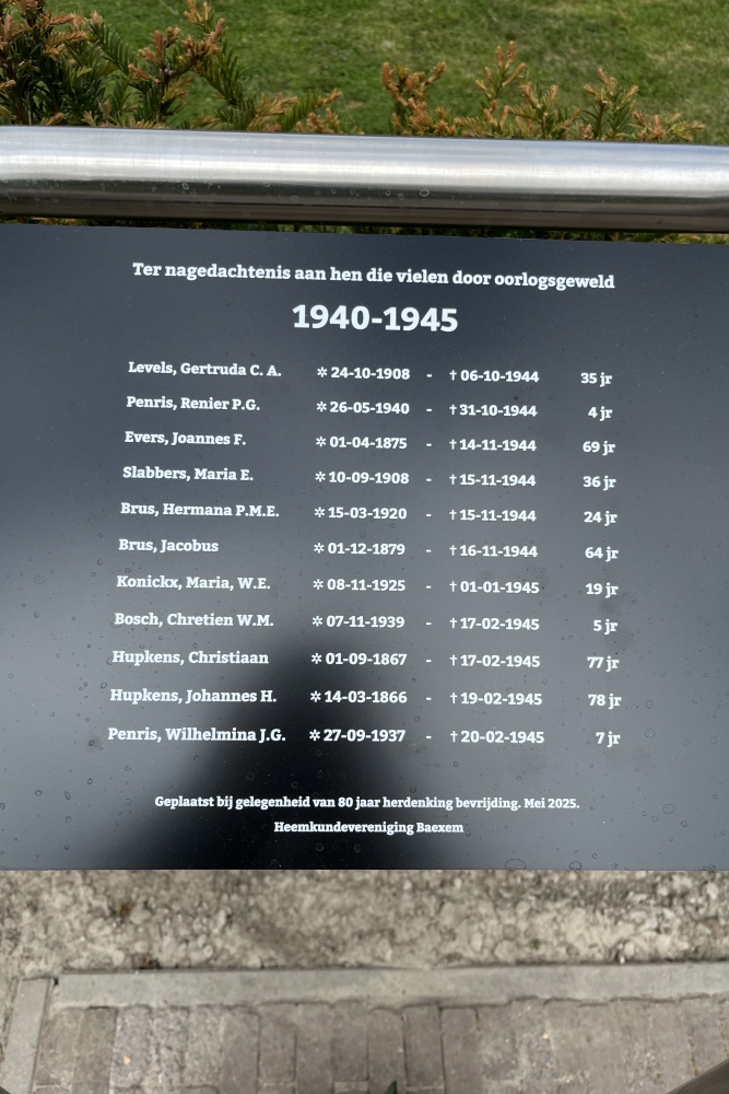 War Memorial Baexem #2