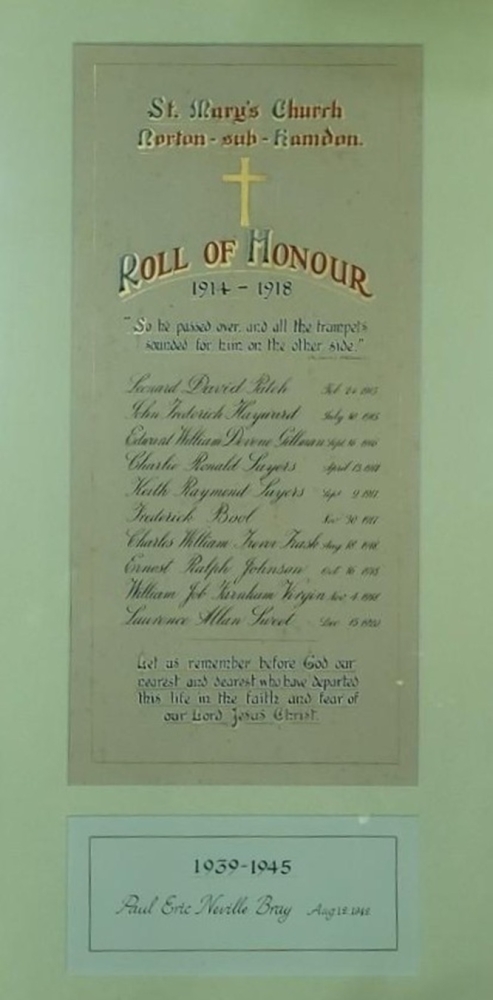 Memorial Norton-sub-Hamdon #2