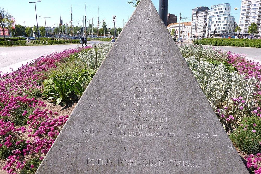Memorial to the Deportees of the Municipal Vocational School Oostende #2