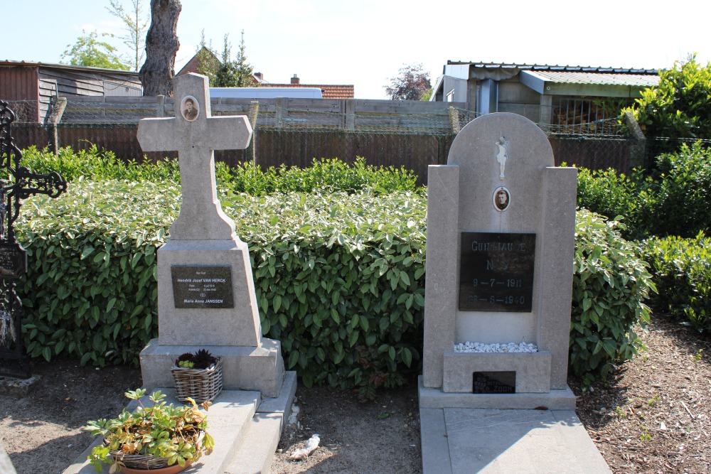 Belgische Oorlogsgraven Dessel Witgoor