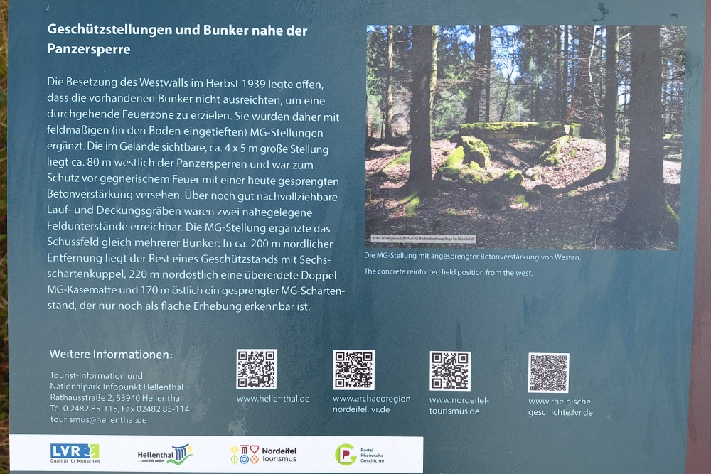 Duitse MG-Bunker Hollerath #6