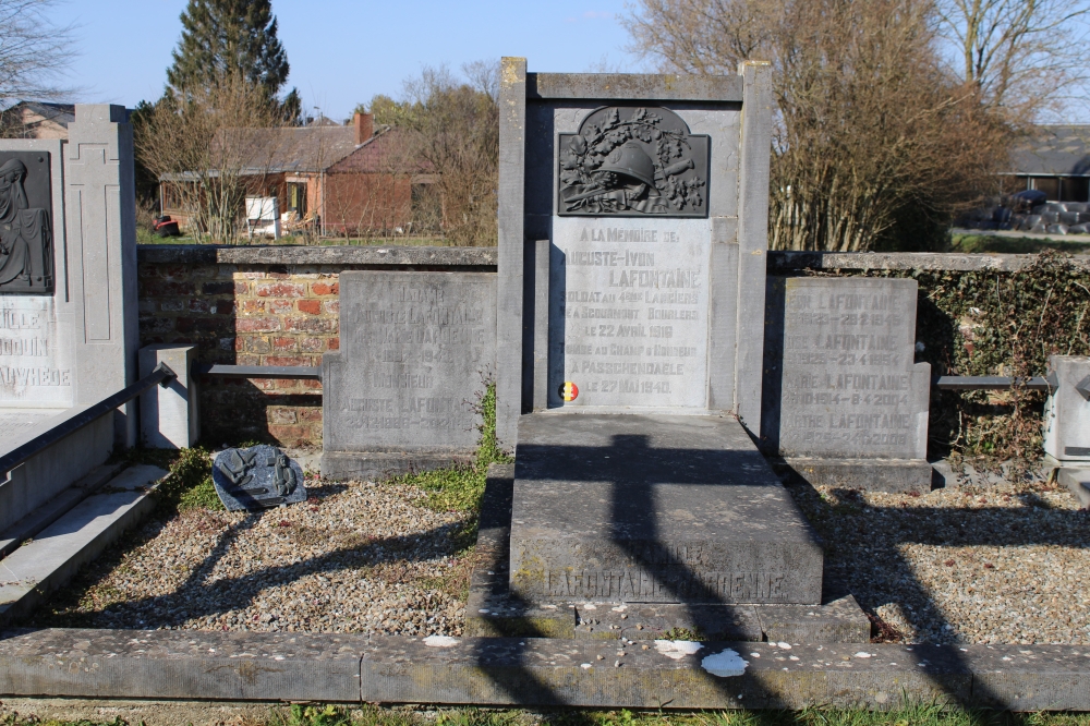 Belgian War Grave Bourlers #1