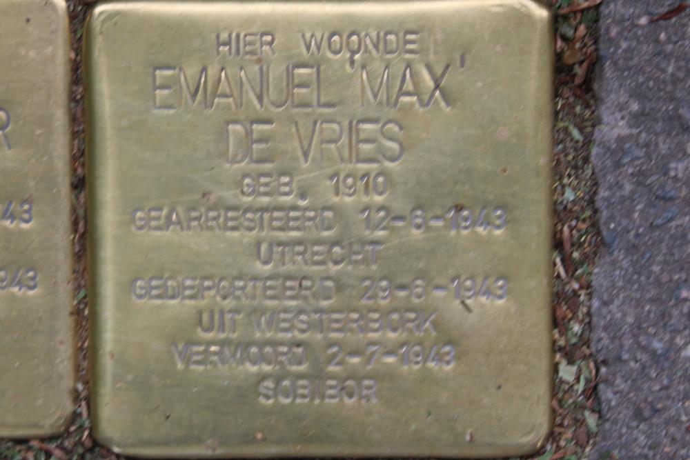 Stolpersteine Koningsweg 111 #4