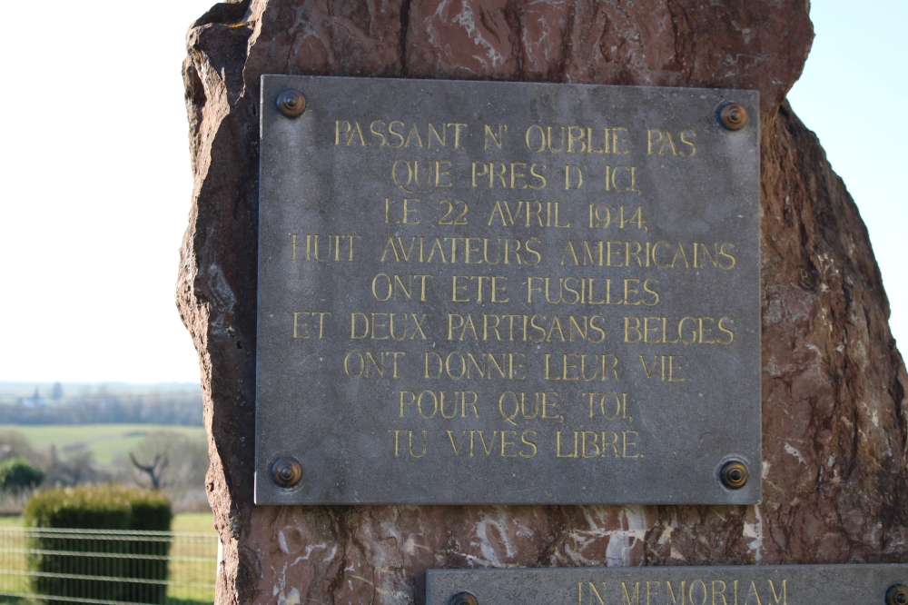 Memorial Executed American Airmen Saint-Rémy #3