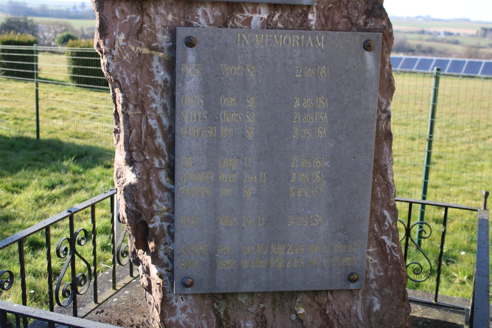 Memorial Executed American Airmen Saint-Rémy #4