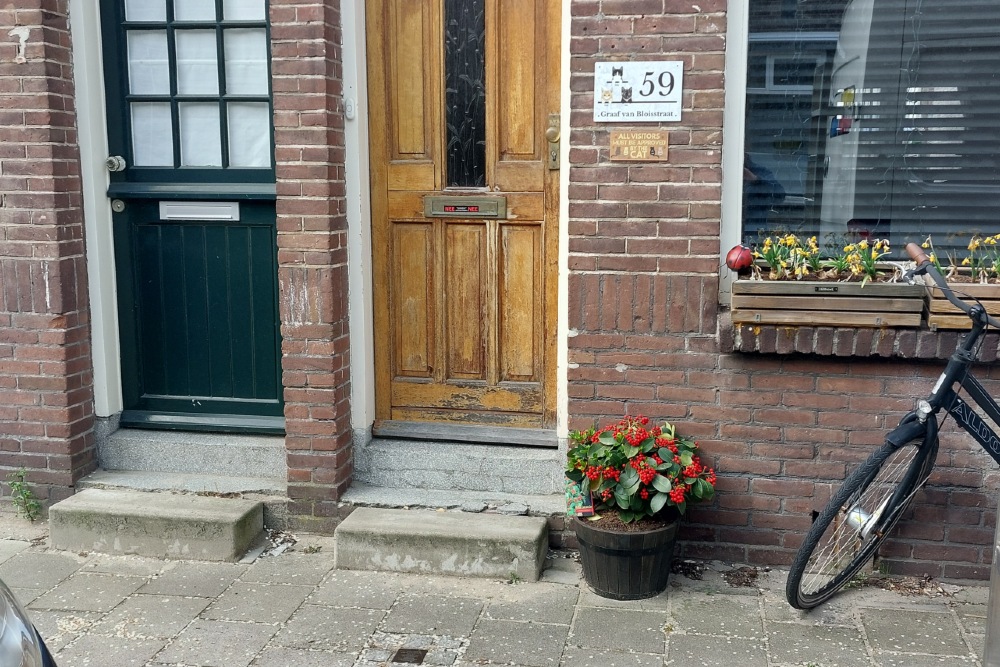 Stolperstein Graaf van Bloisstraat 59 #5