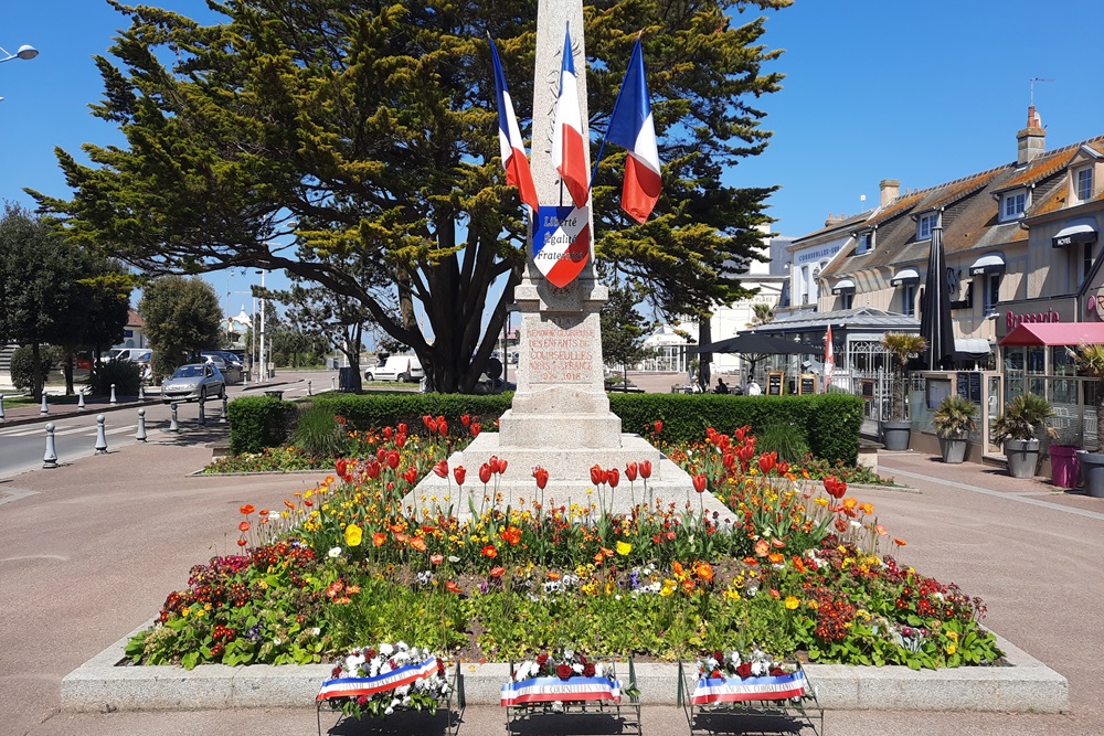 Oorlogsmonument Courseulles-sur-Mer #2