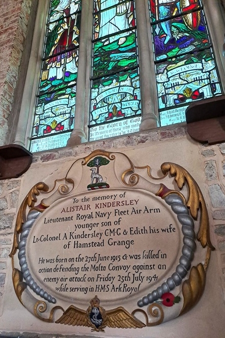 Memorials St Michael Church Shalfleet #4