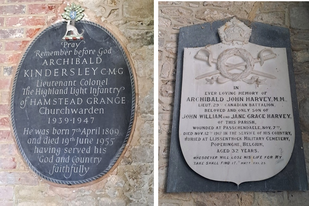 Memorials St Michael Church Shalfleet #5