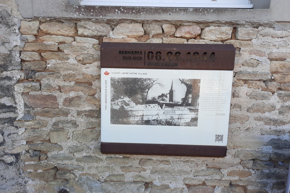 Information Panel Juno Beach June 6, 1944 #4