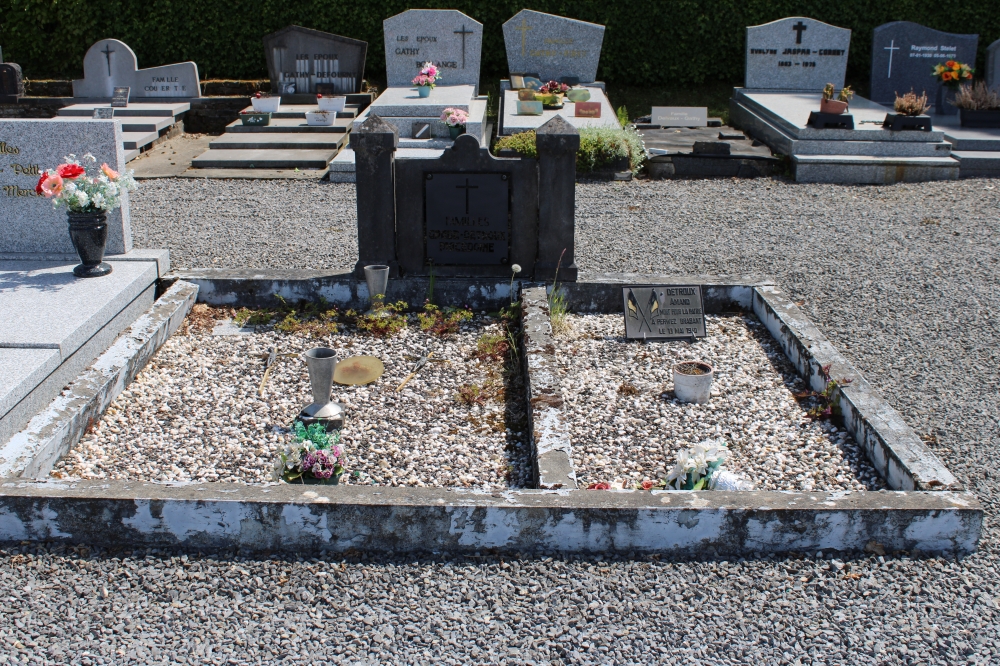 Belgische Oorlogsgraven Verlaine-sur-Ourthe #1