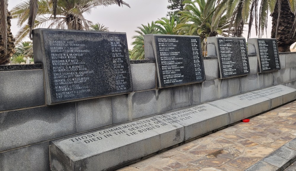 Commonwealth War Graves Memorial Swakopmund Municipal Cemetery #2