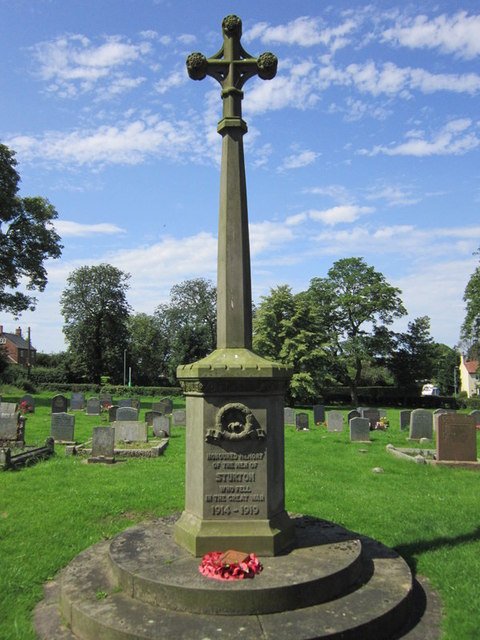 War Memorial Sturton le Steeple